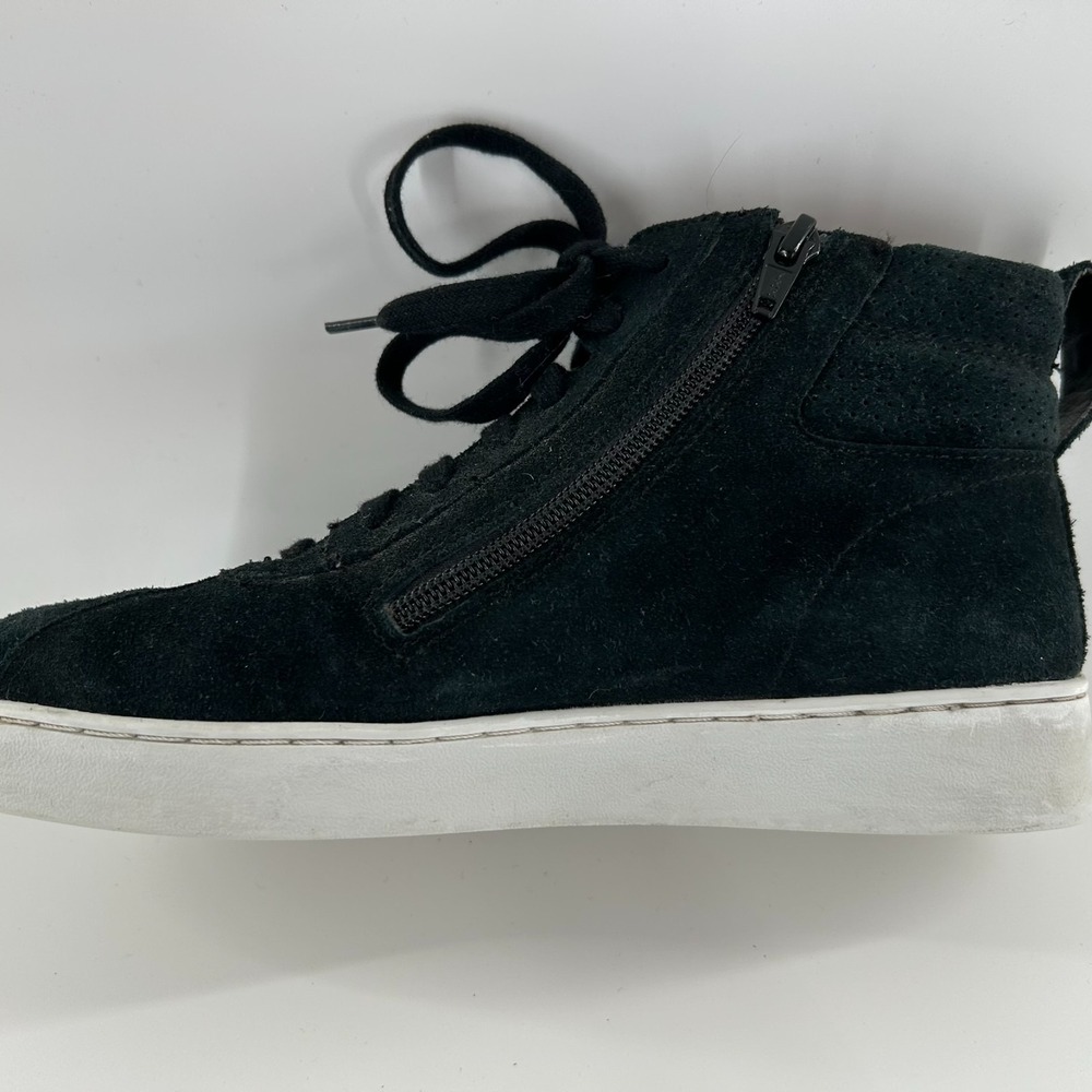 Vionic W Black Suede Leather Jennings‎ Lace up Sneaker US 6 Ankle Bootie EU 37 - Picture 7 of 16